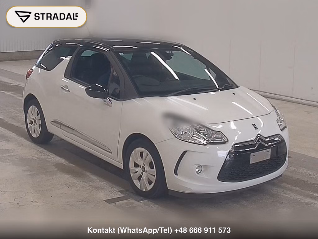 CITROEN DS3 CHIC 2011, aukcja z Japonii, zdjęcie 1