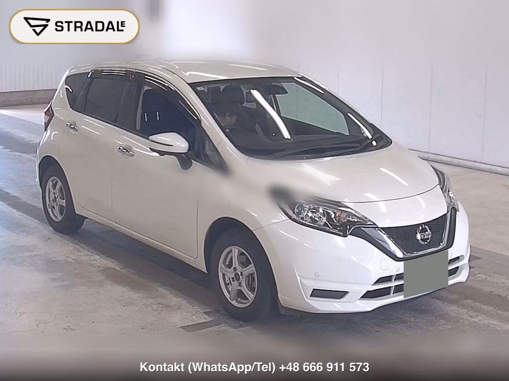 NISSAN NOTE 4WD X FOUR SMART SAFETY EDITION 2017, aukcja z Japonii, zdjęcie 1
