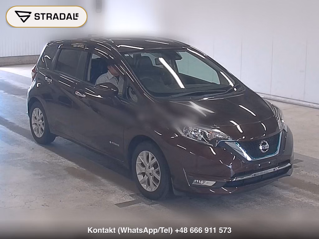 NISSAN NOTE E-POWER MEDALIST 2017, aukcja z Japonii, zdjęcie 1