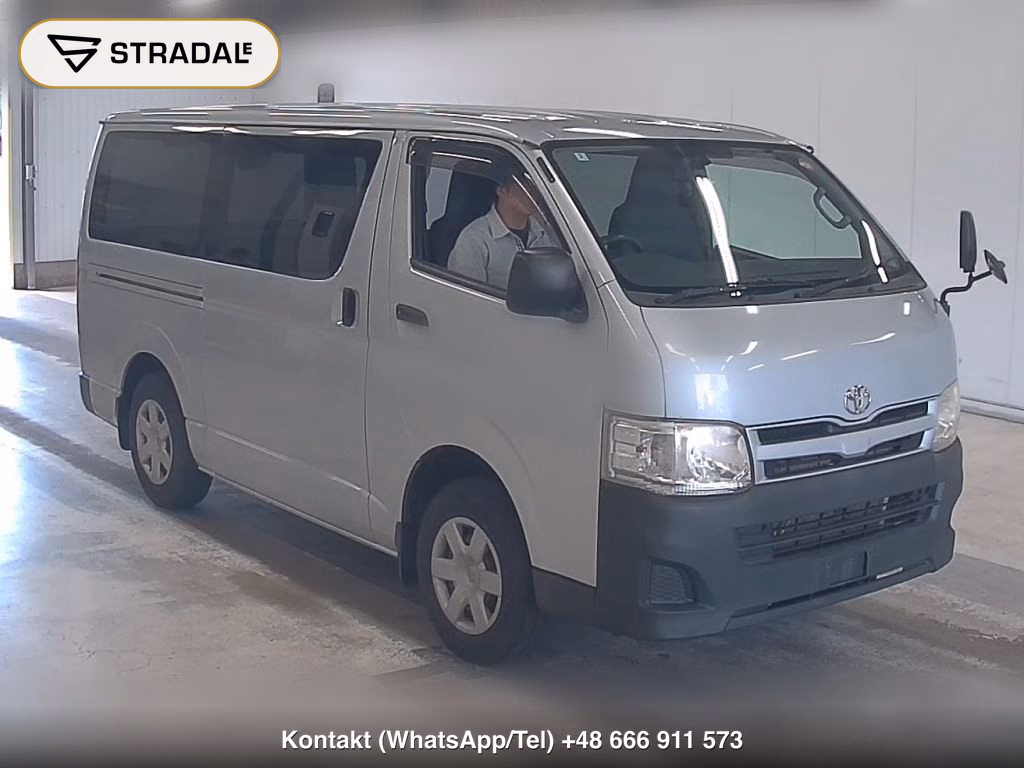 TOYOTA HIACE VAN 5D 4WD DX 2012, aukcja z Japonii, zdjęcie 1