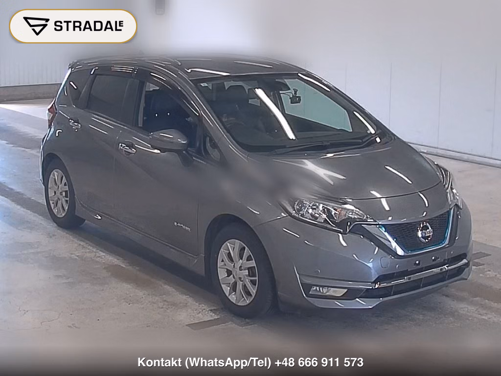 NISSAN NOTE E-POWER MEDALIST 2017, aukcja z Japonii, zdjęcie 1