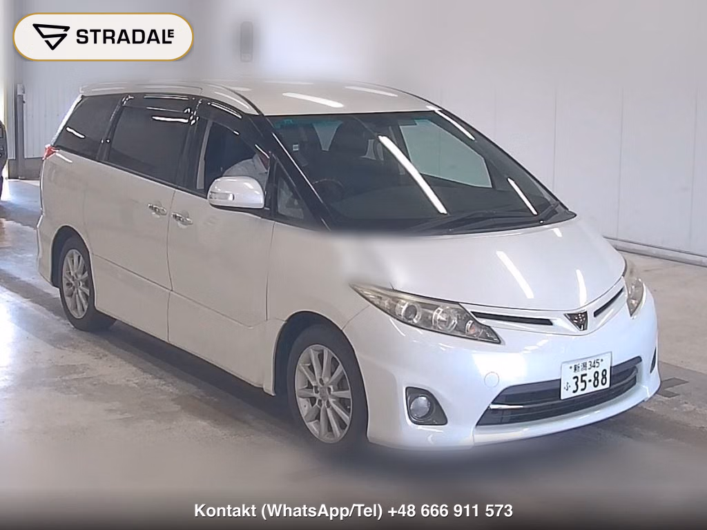TOYOTA ESTIMA 5D 2.4 AERAS G EDITION 2011, aukcja z Japonii, zdjęcie 1
