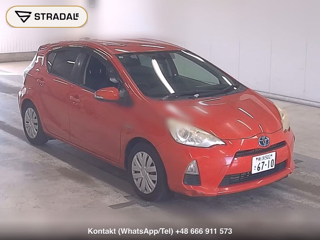 TOYOTA AQUA S 2013, aukcja z Japonii, zdjęcie 1