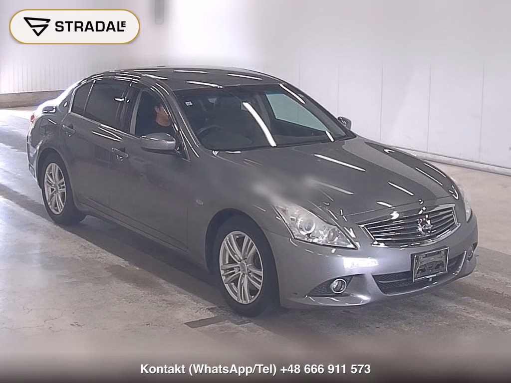 NISSAN SKYLINE 4D 250GT TYPE P 2011, aukcja z Japonii, zdjęcie 1