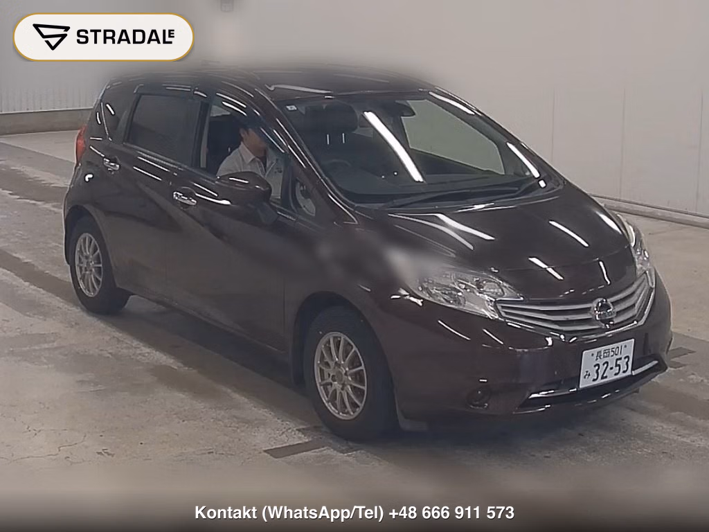 NISSAN NOTE 4WD MEDALIST X FOUR 2016, aukcja z Japonii, zdjęcie 1