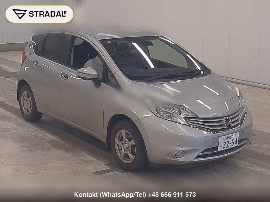 NISSAN NOTE 4WD MEDALIST X FOUR 2016, aukcja z Japonii, zdjęcie 1