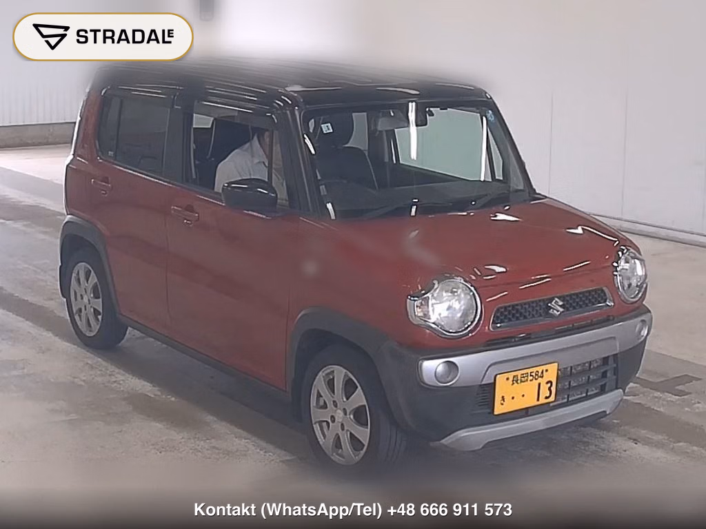 SUZUKI HUSTLER 4WD G TURBO 2015, aukcja z Japonii, zdjęcie 1