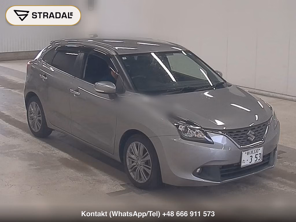 SUZUKI BALENO XT 2017, aukcja z Japonii, zdjęcie 1