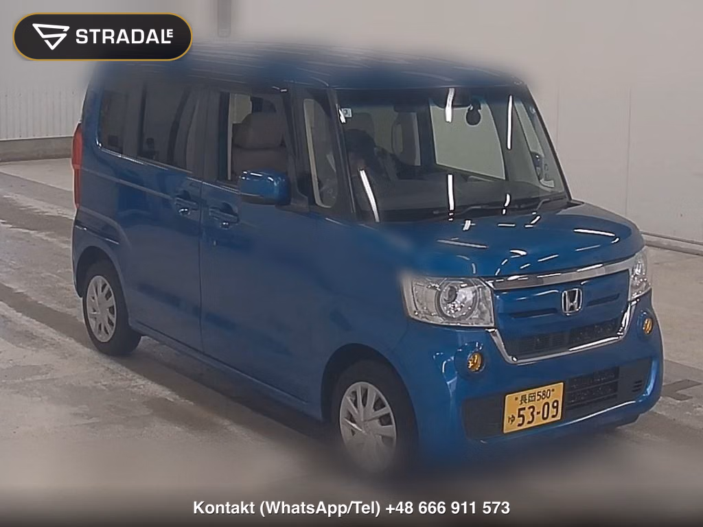 HONDA N-BOX 4WD G・EX HONDA SENSING 2018, aukcja z Japonii, zdjęcie 1