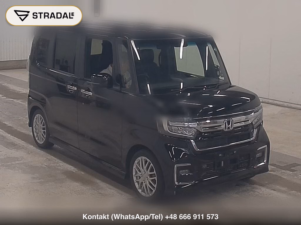 HONDA N-BOX CUSTOM L･TURBO 2023, aukcja z Japonii, zdjęcie 1
