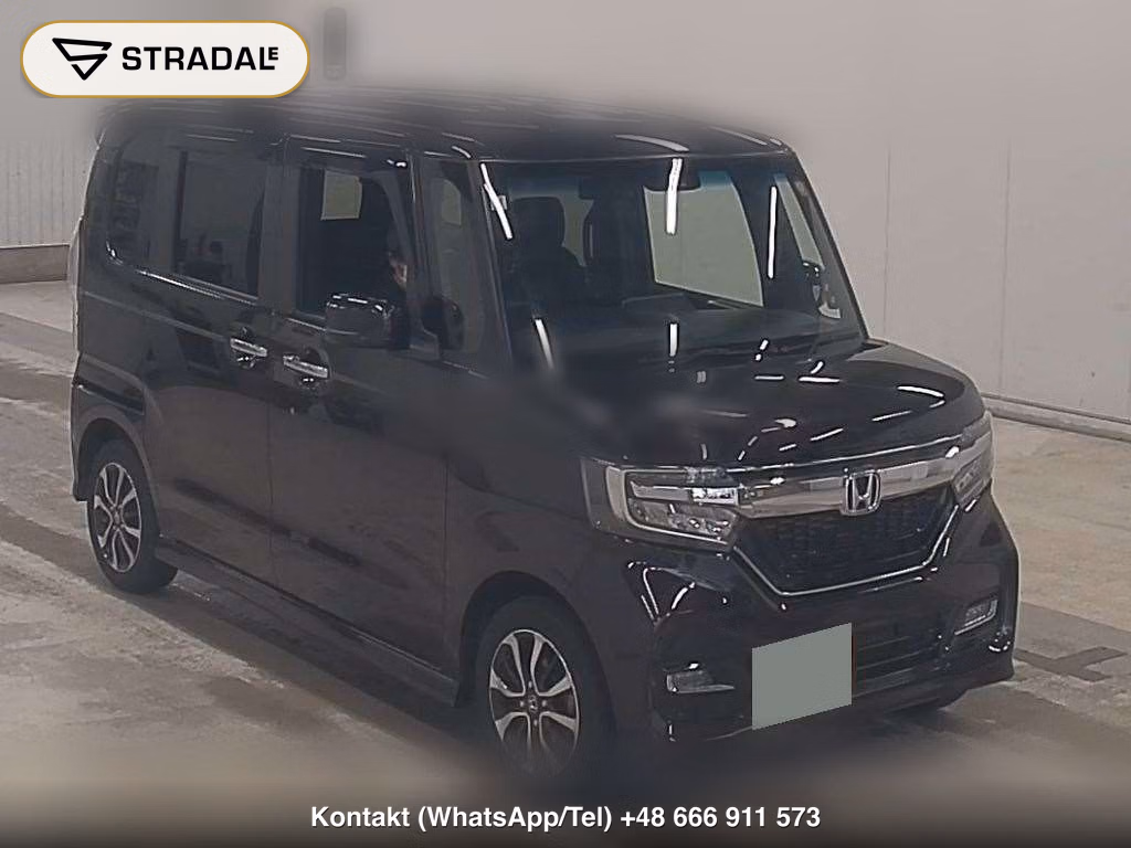 HONDA N-BOX CUSTOM 4WD G･L HONDA SENSING 2019, aukcja z Japonii, zdjęcie 1