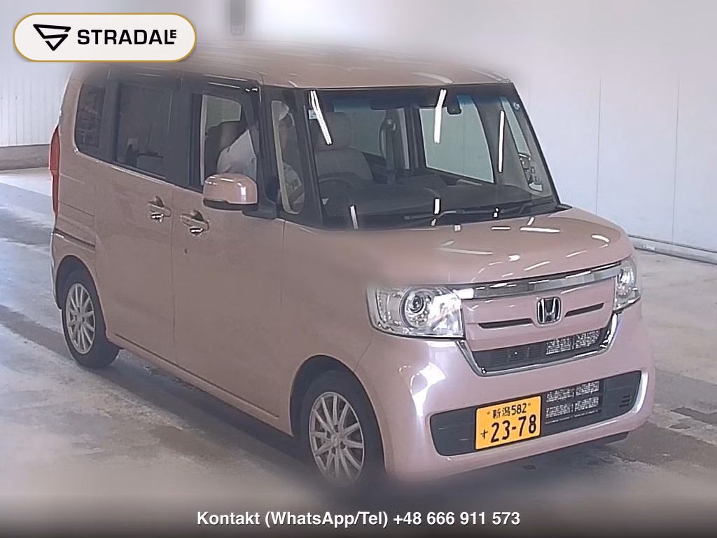 HONDA N-BOX 4WD G・L HONDA SENSING 2019, aukcja z Japonii, zdjęcie 1