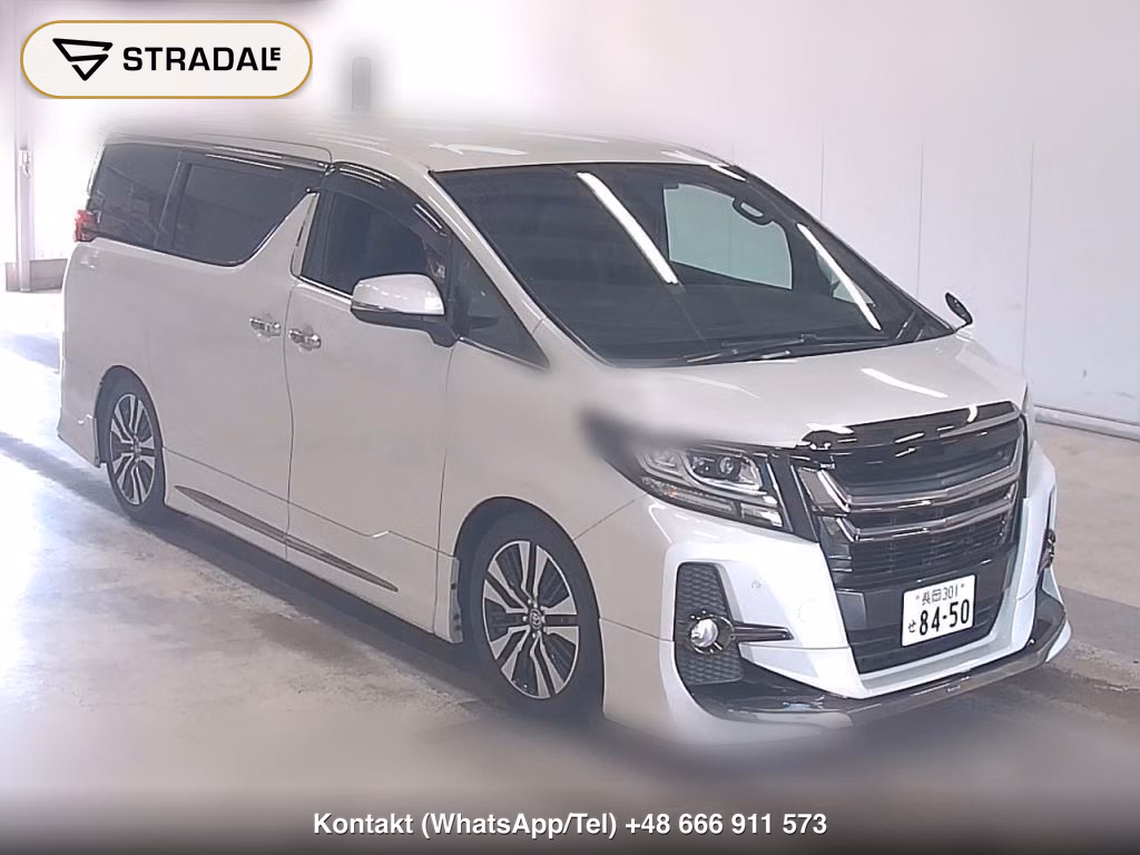 TOYOTA ALPHARD 4WD 3.5SA TYPE BLACK 2016, aukcja z Japonii, zdjęcie 1