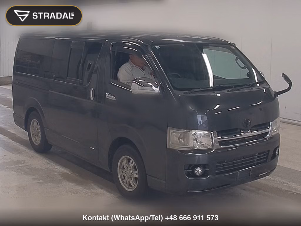 TOYOTA HIACE VAN 5D 4WD LONG SUPER GL 2004, aukcja z Japonii, zdjęcie 1