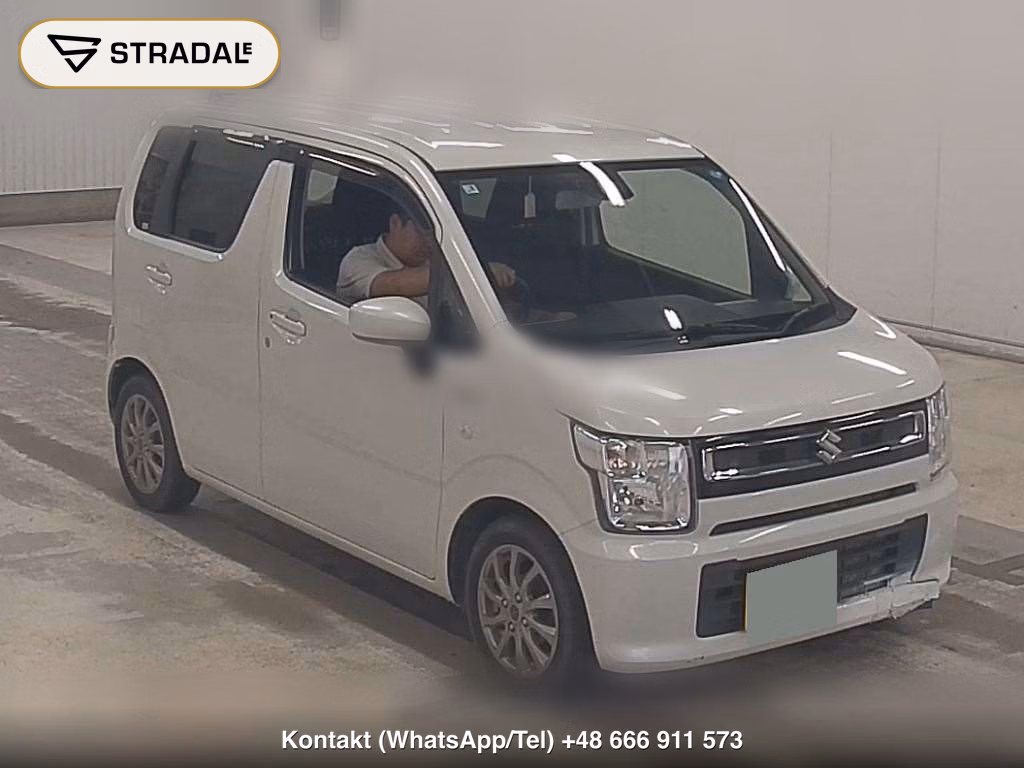 SUZUKI WAGON R 5D 4WD HYBRID FX 2017, aukcja z Japonii, zdjęcie 1
