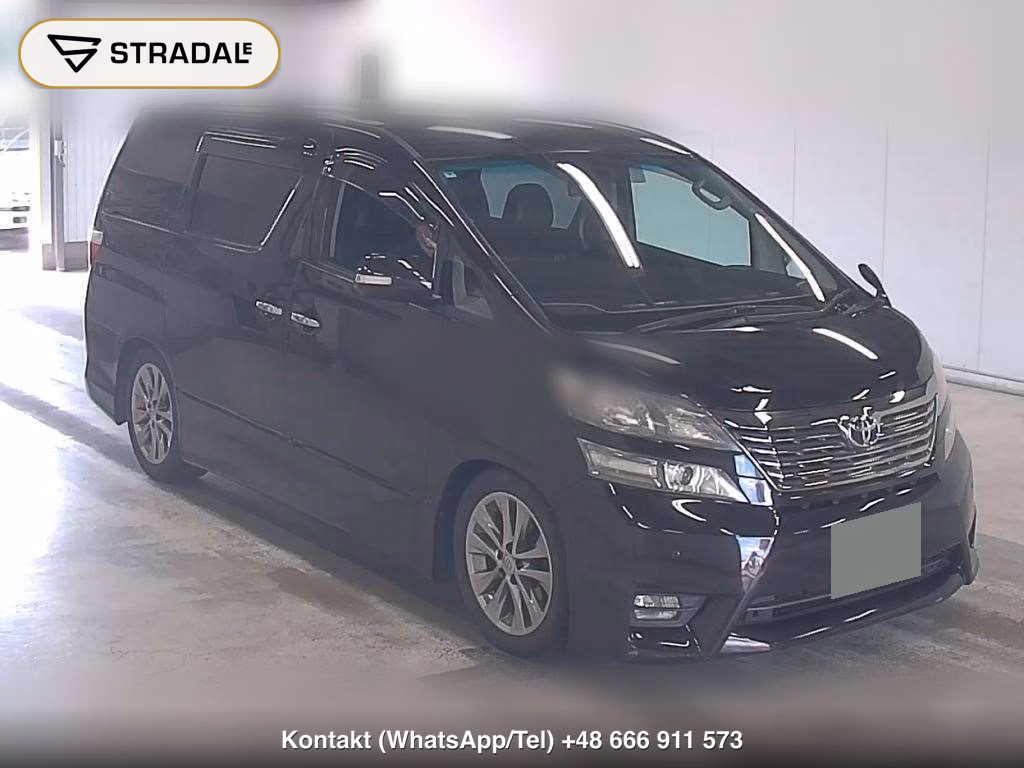 TOYOTA VELLFIRE 2.4Z 2008, aukcja z Japonii, zdjęcie 1