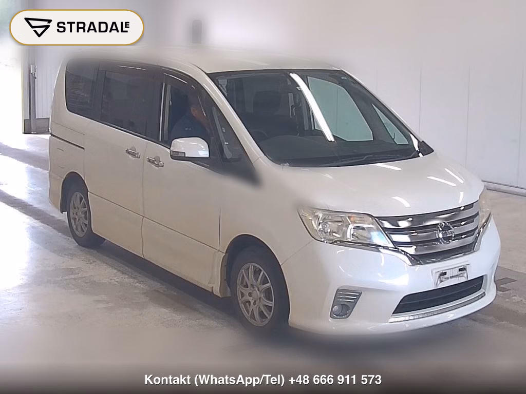 NISSAN SERENA 5D HIGHWAY STAR 2011, aukcja z Japonii, zdjęcie 1
