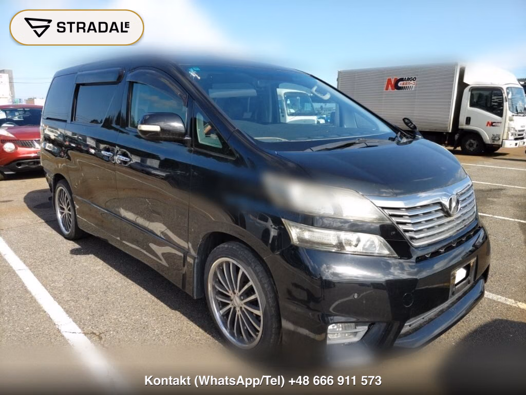 TOYOTA VELLFIRE 2008, aukcja z Japonii, zdjęcie 1
