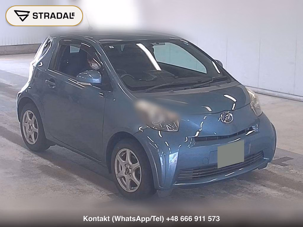 TOYOTA IQ 2009, aukcja z Japonii, zdjęcie 1