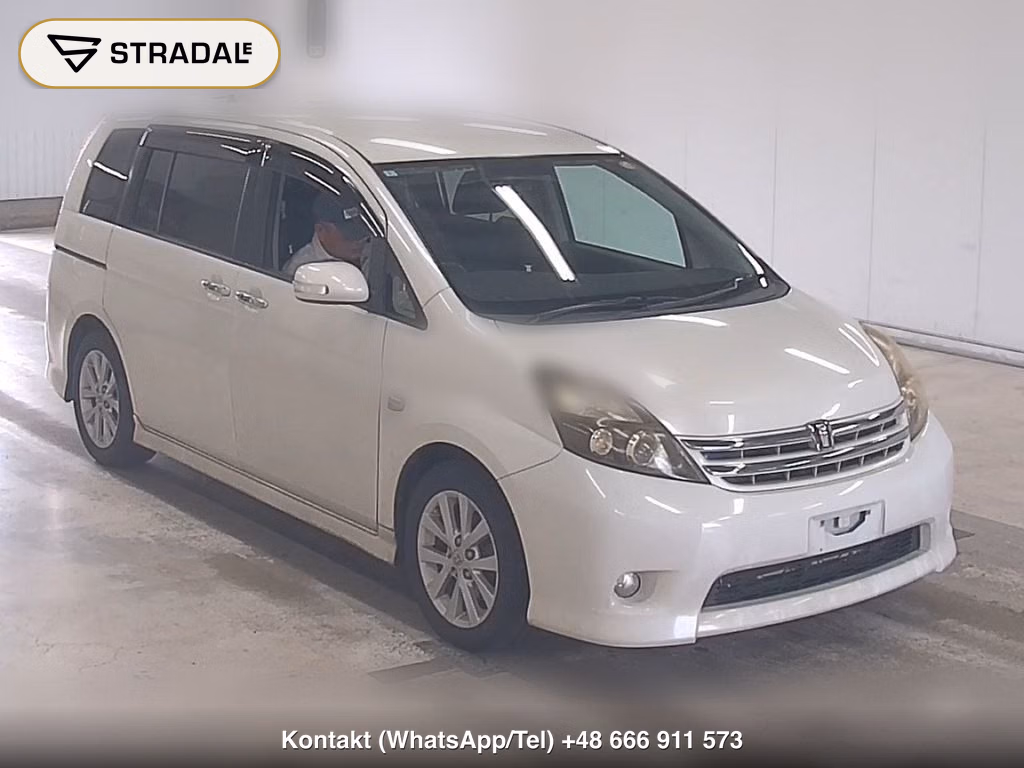 TOYOTA ISIS PLATANA LIMITED 2010, aukcja z Japonii, zdjęcie 1