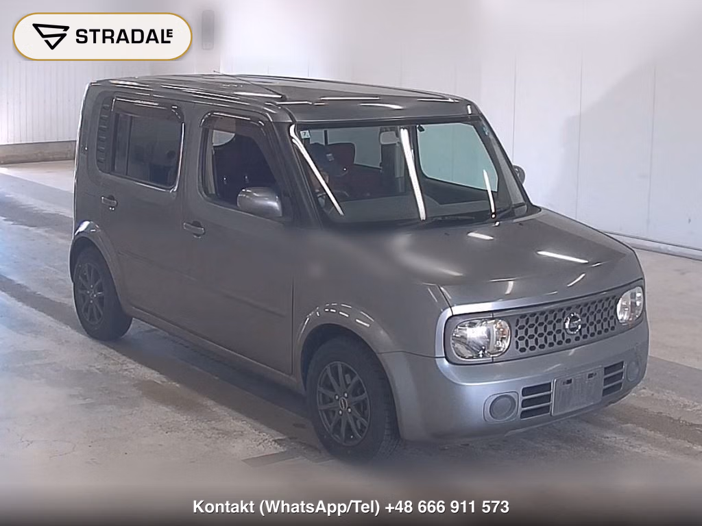 NISSAN CUBE CUBIC 4WD 15S FOUR 2008, aukcja z Japonii, zdjęcie 1