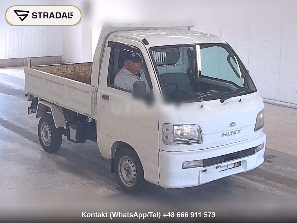 DAIHATSU HIJET TRUCK 4WD DUMP 2004, aukcja z Japonii, zdjęcie 1