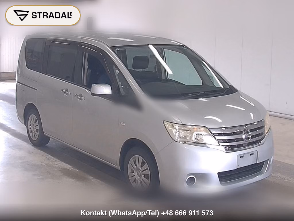 NISSAN SERENA 5D 20S 2011, aukcja z Japonii, zdjęcie 1