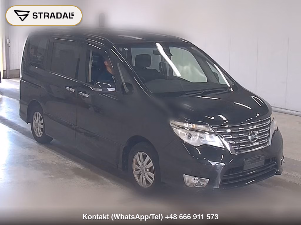 NISSAN SERENA 5D HIGHWAY STAR S EDITION 2016, aukcja z Japonii, zdjęcie 1