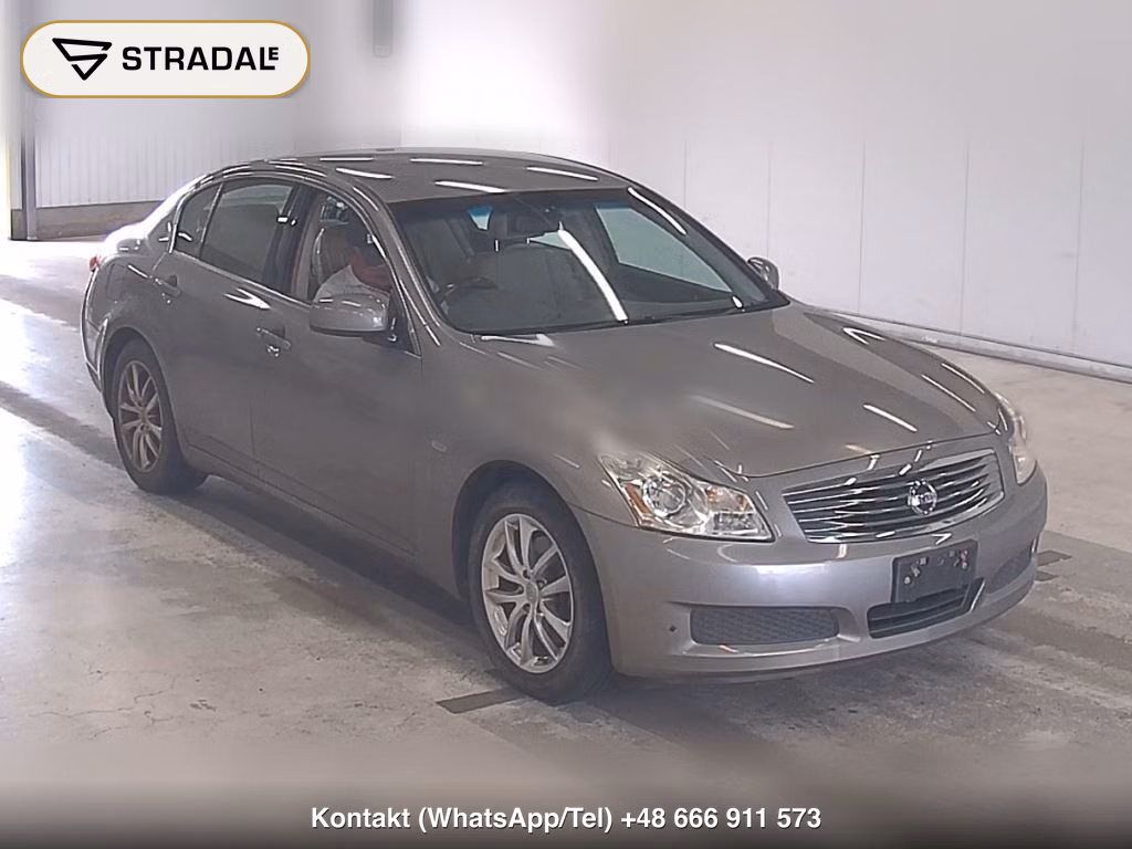 NISSAN SKYLINE 4D 4WD 250GT FOUR TYPE P 2008, aukcja z Japonii, zdjęcie 1