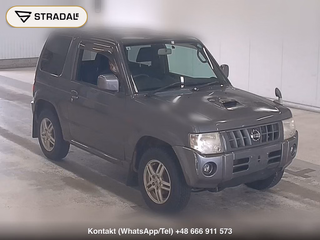 NISSAN KIX 3D 4WD RX 2008, aukcja z Japonii, zdjęcie 1