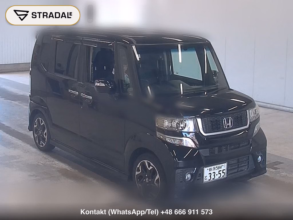 HONDA N-BOX CUSTOM G・TURBO PACKAGE 2013, aukcja z Japonii, zdjęcie 1