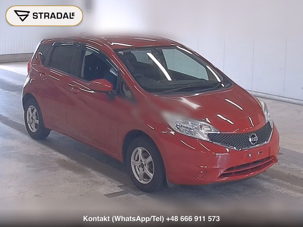 NISSAN NOTE 4WD X FOUR 2015, aukcja z Japonii, zdjęcie 1