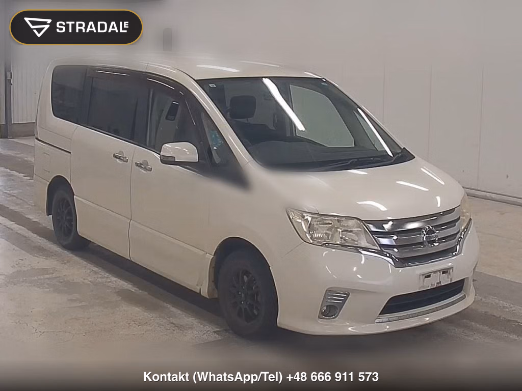 NISSAN SERENA 5D HIGHWAY STAR 2011, aukcja z Japonii, zdjęcie 1
