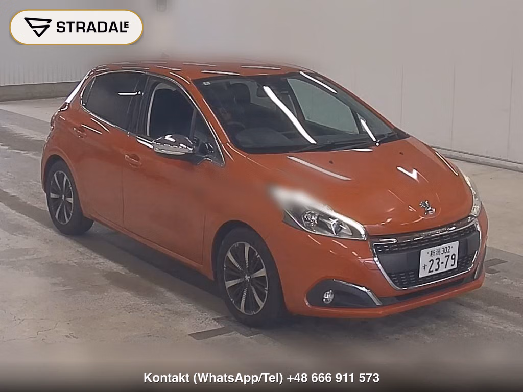 PEUGEOT 208 5D TECH PACK EDITION 2018, aukcja z Japonii, zdjęcie 1
