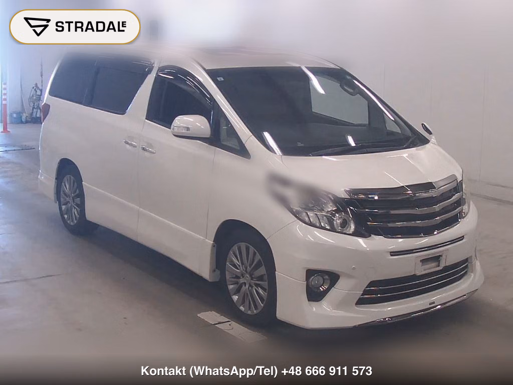 TOYOTA ALPHARD 240S TYPE GOLD 2013, aukcja z Japonii, zdjęcie 1