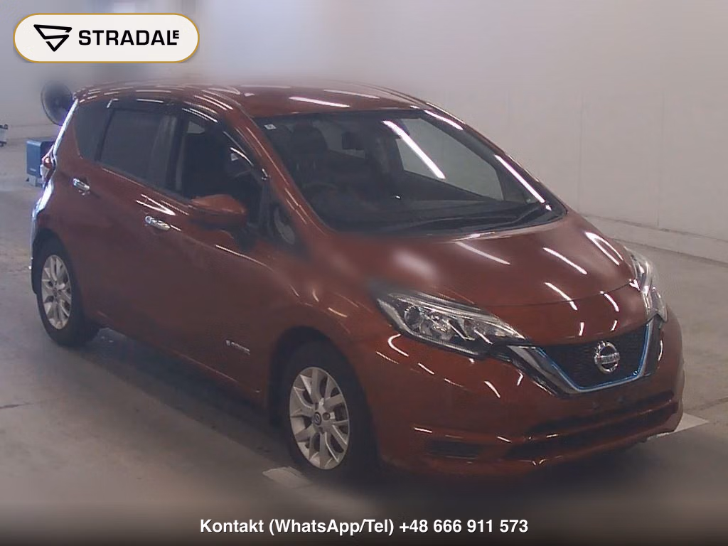 NISSAN NOTE E-POWER X 2018, aukcja z Japonii, zdjęcie 1