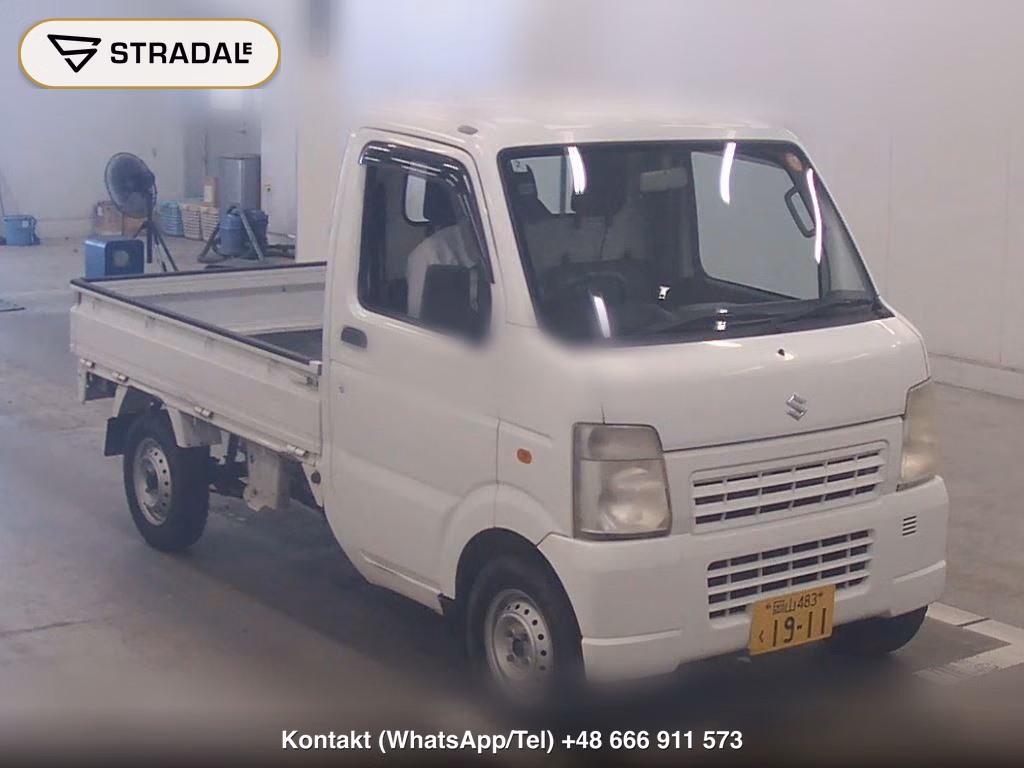 SUZUKI CARRY TRUCK 4WD KC AIR CONDITIONING POWER STEERING 2011, aukcja z Japonii, zdjęcie 1