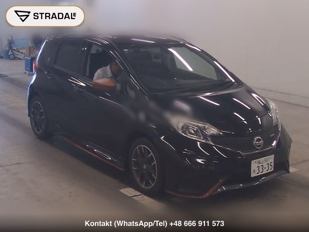 NISSAN NOTE NISMO 2015, aukcja z Japonii, zdjęcie 1