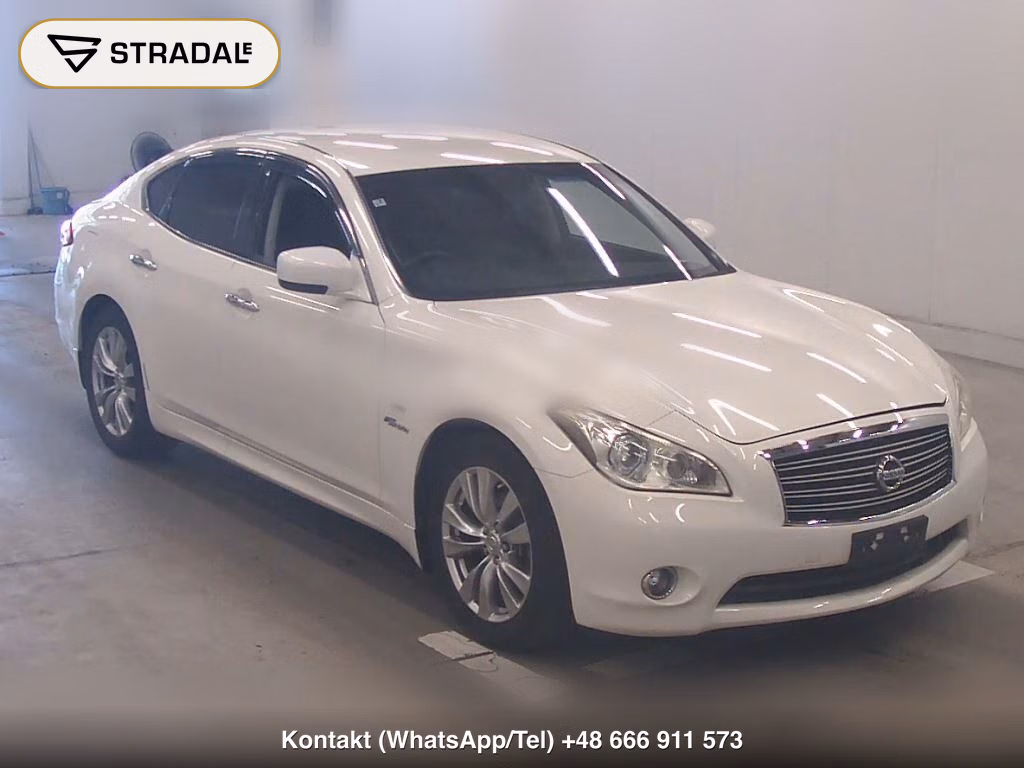 NISSAN FUGA HYBRID BASE GRADE 2013, aukcja z Japonii, zdjęcie 1