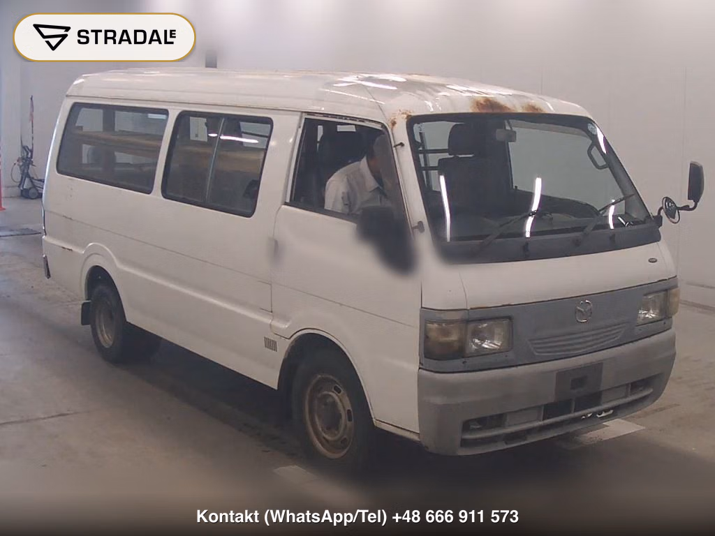 MAZDA BRAWNY VAN 4D 2001, aukcja z Japonii, zdjęcie 1