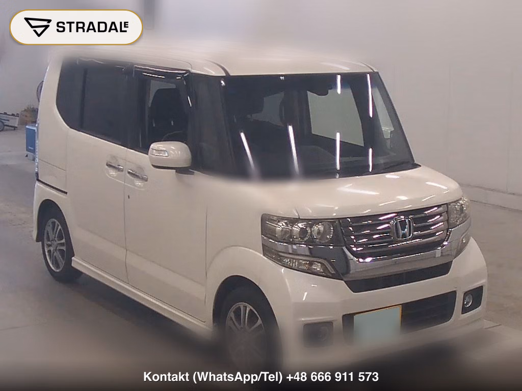 HONDA N-BOX CUSTOM SS PACKAGE 2014, aukcja z Japonii, zdjęcie 1