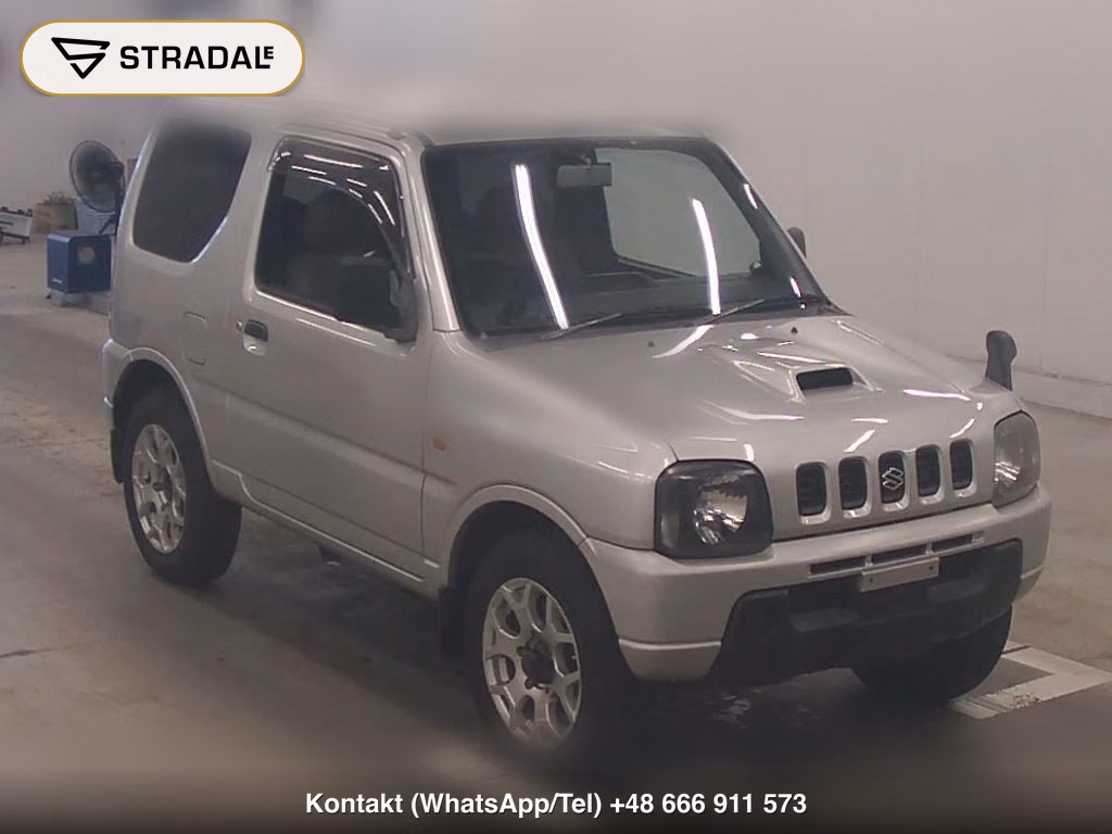 SUZUKI JIMNY 3D 4WD 2001, aukcja z Japonii, zdjęcie 1