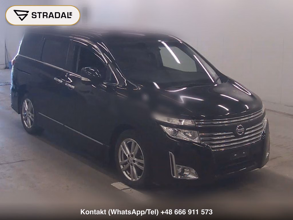NISSAN ELGRAND 5D 4WD 350 HIGHWAY STAR PREMIUM 2013, aukcja z Japonii, zdjęcie 1