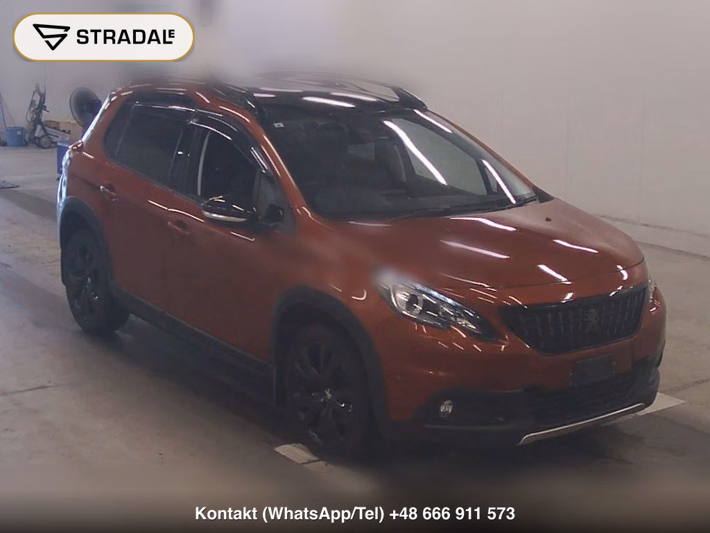PEUGEOT 2008 GT LINE BLACK PACK 2019, aukcja z Japonii, zdjęcie 1