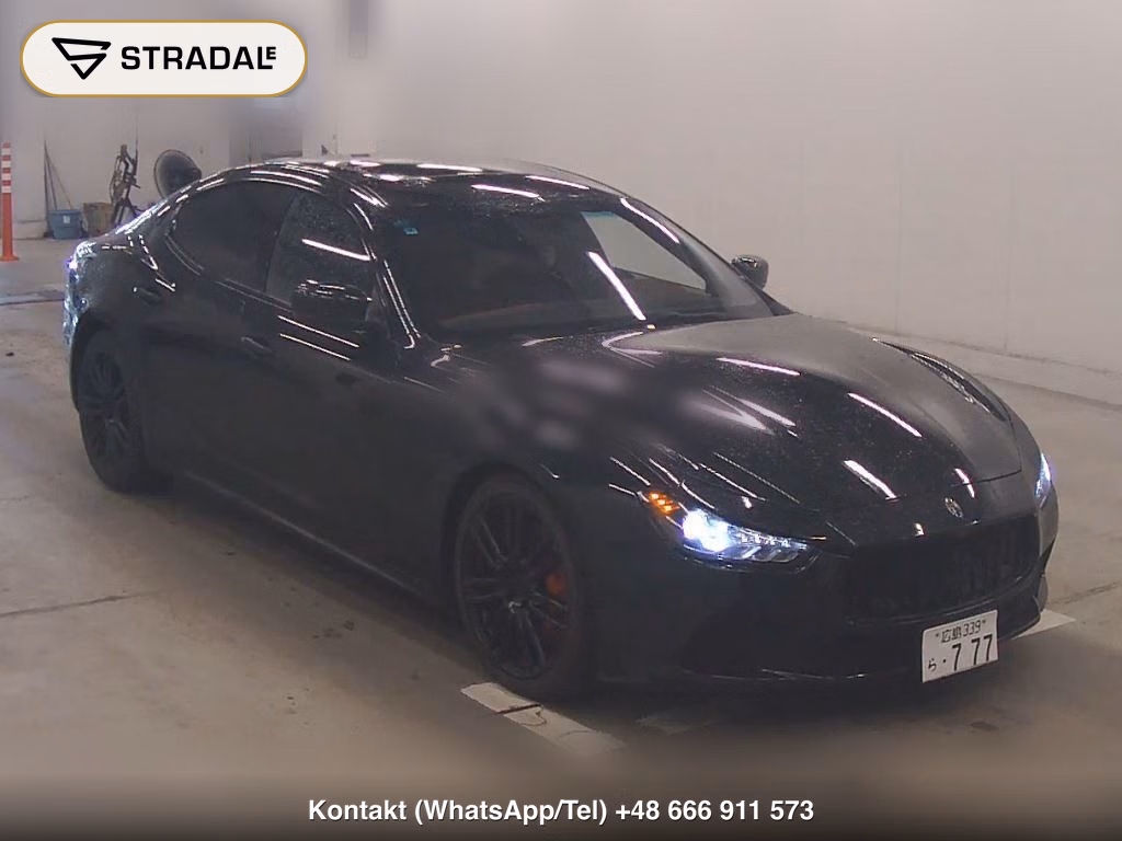 MASERATI GHIBLI 4D 4WD 2014, aukcja z Japonii, zdjęcie 1