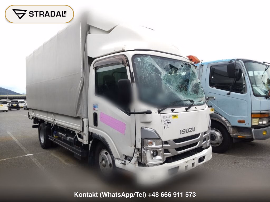 ISUZU ELF TRUCK 2D WING BODY 2023, aukcja z Japonii, zdjęcie 1