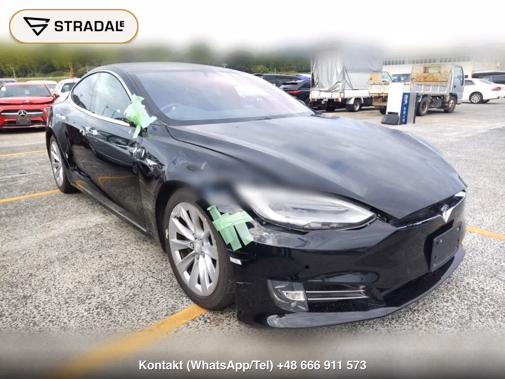 TESLA MODEL X 4WD 75D 2017, aukcja z Japonii, zdjęcie 1