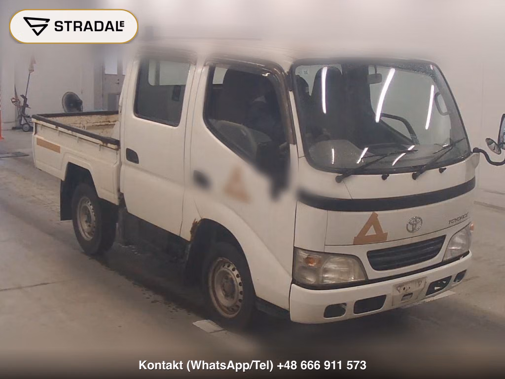 TOYOTA TOYOACE 4D W CAB 2004, aukcja z Japonii, zdjęcie 1