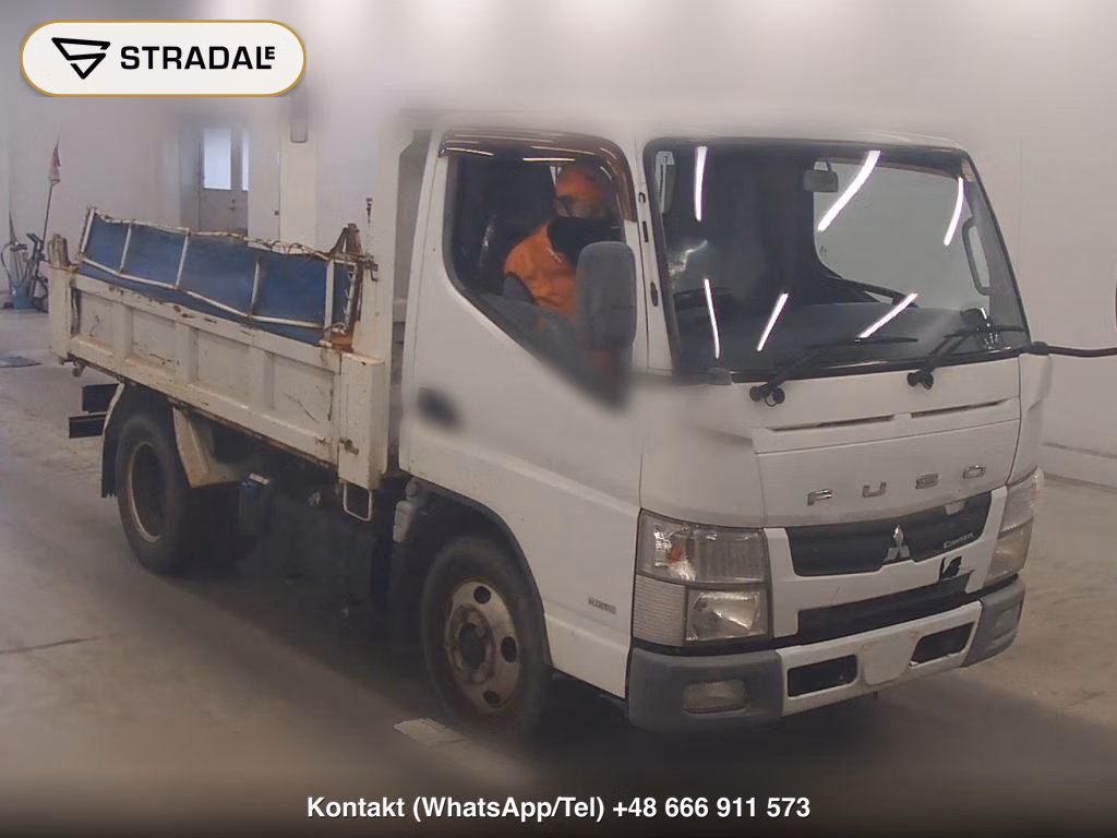 MITSUBISHI FUSO CANTER 2D DUMP 2012, aukcja z Japonii, zdjęcie 1