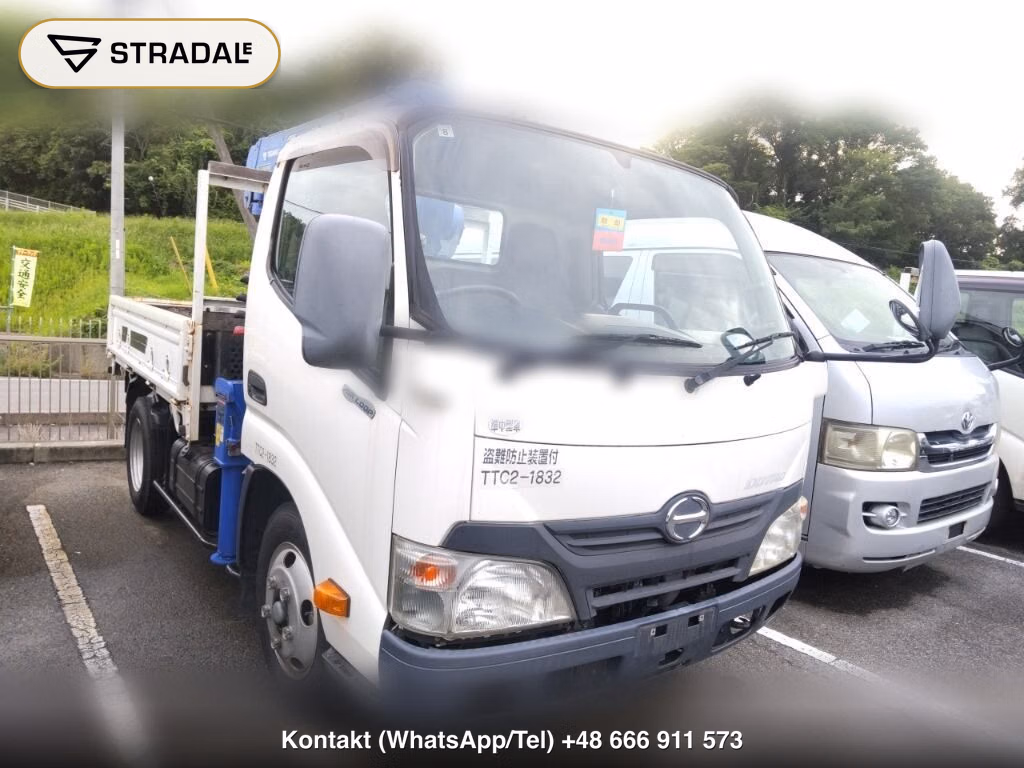 HINO DUTRO 2D CRANE 2014, aukcja z Japonii, zdjęcie 1